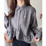 【mily bilet】甘さはやさしく、印象は品よく。旬顔を叶える裾フリルブラウ… | Classical Elf | 詳細画像10