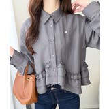 【mily bilet】甘さはやさしく、印象は品よく。旬顔を叶える裾フリルブラウ… | Classical Elf | 詳細画像15