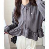 【mily bilet】甘さはやさしく、印象は品よく。旬顔を叶える裾フリルブラウ… | Classical Elf | 詳細画像16