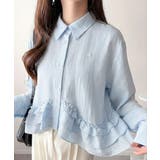 【mily bilet】甘さはやさしく、印象は品よく。旬顔を叶える裾フリルブラウ… | Classical Elf | 詳細画像17