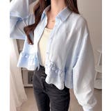 【mily bilet】甘さはやさしく、印象は品よく。旬顔を叶える裾フリルブラウ… | Classical Elf | 詳細画像18