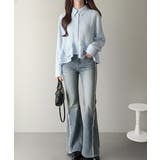 【mily bilet】甘さはやさしく、印象は品よく。旬顔を叶える裾フリルブラウ… | Classical Elf | 詳細画像20