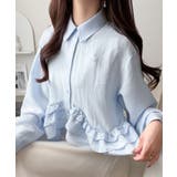 【mily bilet】甘さはやさしく、印象は品よく。旬顔を叶える裾フリルブラウ… | Classical Elf | 詳細画像21