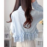 【mily bilet】甘さはやさしく、印象は品よく。旬顔を叶える裾フリルブラウ… | Classical Elf | 詳細画像22