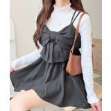 【mily bilet】視線を独り占め!ビッグリボンキャミソールビスチェ | Classical Elf | 詳細画像7