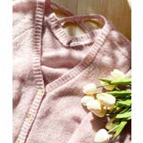 淡色にきゅんきゅん。バッククロスメランジVネックニットカーディガン | Classical Elf | 詳細画像33