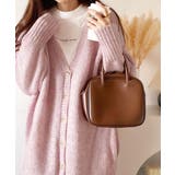 淡色にきゅんきゅん。バッククロスメランジVネックニットカーディガン | Classical Elf | 詳細画像7