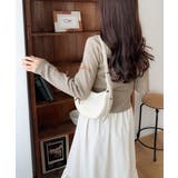 【mily bilet】程よい甘さで大人フェミニン。リボン使いVネックカーディガ… | Classical Elf | 詳細画像9