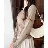 【mily bilet】程よい甘さで大人フェミニン。リボン使いVネックカーディガ… | Classical Elf | 詳細画像10