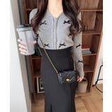 【mily bilet】程よい甘さで大人フェミニン。リボン使いVネックカーディガ… | Classical Elf | 詳細画像5