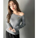 女性らしさを格上げ。ブローチ付きアシメトリーネックオフショルマルチウェイチョーカ… | Classical Elf | 詳細画像9