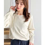 【mily bilet】レディライクなあざとニット。オフショル2WAYリボン紐付… | Classical Elf  | 詳細画像7 