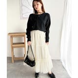 【mily bilet】レディライクなあざとニット。オフショル2WAYリボン紐付… | Classical Elf  | 詳細画像16 