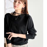 【mily bilet】レディライクなあざとニット。オフショル2WAYリボン紐付… | Classical Elf  | 詳細画像17 