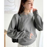 【mily bilet】レディライクなあざとニット。オフショル2WAYリボン紐付… | Classical Elf  | 詳細画像24 