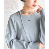 【mily bilet】レディライクなあざとニット。オフショル2WAYリボン紐付… | Classical Elf  | 詳細画像32 