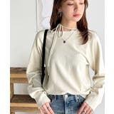 【mily bilet】レディライクなあざとニット。オフショル2WAYリボン紐付… | Classical Elf  | 詳細画像5 