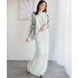 【mily bilet】華やかで魅力的。プチフリルIラインスカート(ロング丈) | Classical Elf | 詳細画像9