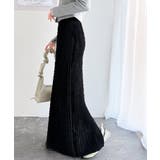 【mily bilet】華やかで魅力的。プチフリルIラインスカート(ロング丈) | Classical Elf | 詳細画像13