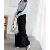 【mily bilet】華やかで魅力的。プチフリルIラインスカート(ロング丈) | Classical Elf | 詳細画像18