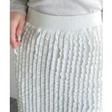 【mily bilet】華やかで魅力的。プチフリルIラインスカート(ロング丈) | Classical Elf | 詳細画像21