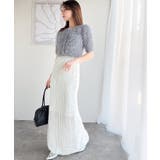 【mily bilet】華やかで魅力的。プチフリルIラインスカート(ロング丈) | Classical Elf | 詳細画像6