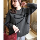 【mily bilet】ゆるっと可愛げ、ふわっと存在感。リボンフェザーコード刺繍… | Classical Elf  | 詳細画像8 