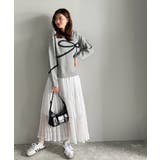 【mily bilet】ゆるっと可愛げ、ふわっと存在感。リボンフェザーコード刺繍… | Classical Elf  | 詳細画像11 