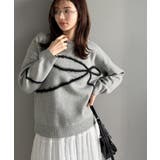 【mily bilet】ゆるっと可愛げ、ふわっと存在感。リボンフェザーコード刺繍… | Classical Elf  | 詳細画像13 