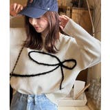 【mily bilet】ゆるっと可愛げ、ふわっと存在感。リボンフェザーコード刺繍… | Classical Elf  | 詳細画像15 