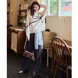 【mily bilet】ゆるっと可愛げ、ふわっと存在感。リボンフェザーコード刺繍… | Classical Elf  | 詳細画像17 