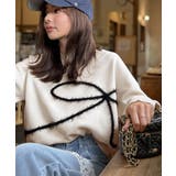 【mily bilet】ゆるっと可愛げ、ふわっと存在感。リボンフェザーコード刺繍… | Classical Elf  | 詳細画像21 