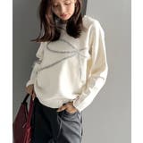 【mily bilet】ゆるっと可愛げ、ふわっと存在感。リボンフェザーコード刺繍… | Classical Elf  | 詳細画像27 