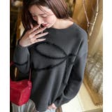 【mily bilet】ゆるっと可愛げ、ふわっと存在感。リボンフェザーコード刺繍… | Classical Elf  | 詳細画像3 