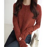 【mily bilet】アイレット柄くるみボタンニットカーディガン | Classical Elf | 詳細画像27