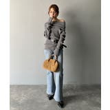 【mily bilet】立体的なシルエットが叶えるデコルテ魅せ♪指穴ドレープ使い… | Classical Elf  | 詳細画像17 