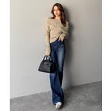 【mily bilet】立体的なシルエットが叶えるデコルテ魅せ♪指穴ドレープ使い… | Classical Elf  | 詳細画像23 