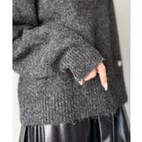 【mily bilet】癒しのモヘアタッチ。バックル使いVネックニット（長袖） | Classical Elf  | 詳細画像24 