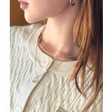 やわらかな優しさ、漂う気品。前後2wayプレート使いケーブルニットカーディガン | Classical Elf  | 詳細画像33 