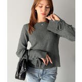 【mily bilet】レースアップデザインニットプルオーバー | Classical Elf | 詳細画像14