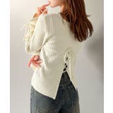 【mily bilet】レースアップデザインニットプルオーバー | Classical Elf | 詳細画像6