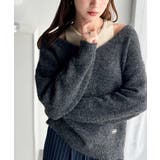 【mily bilet】洗練されたレイヤードスタイル！プレート使い異素材ニットレ… | Classical Elf  | 詳細画像12 