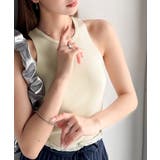 【mily bilet】洗練されたレイヤードスタイル！プレート使い異素材ニットレ… | Classical Elf  | 詳細画像17 