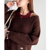 【mily bilet】洗練されたレイヤードスタイル！プレート使い異素材ニットレ… | Classical Elf  | 詳細画像19 