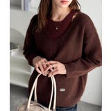 【mily bilet】洗練されたレイヤードスタイル！プレート使い異素材ニットレ… | Classical Elf  | 詳細画像21 