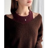 【mily bilet】洗練されたレイヤードスタイル！プレート使い異素材ニットレ… | Classical Elf  | 詳細画像28 