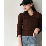 【mily bilet】可愛さ、ふわり2倍増し◎配色ファー衿リブニットプルオーバ… | Classical Elf  | 詳細画像18 