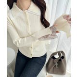 【mily bilet】ダブル襟ニットプルオーバー | Classical Elf  | 詳細画像7 