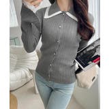 【mily bilet】ダブル襟ニットプルオーバー | Classical Elf  | 詳細画像11 