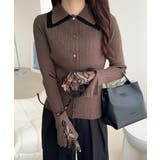 【mily bilet】ダブル襟ニットプルオーバー | Classical Elf  | 詳細画像22 